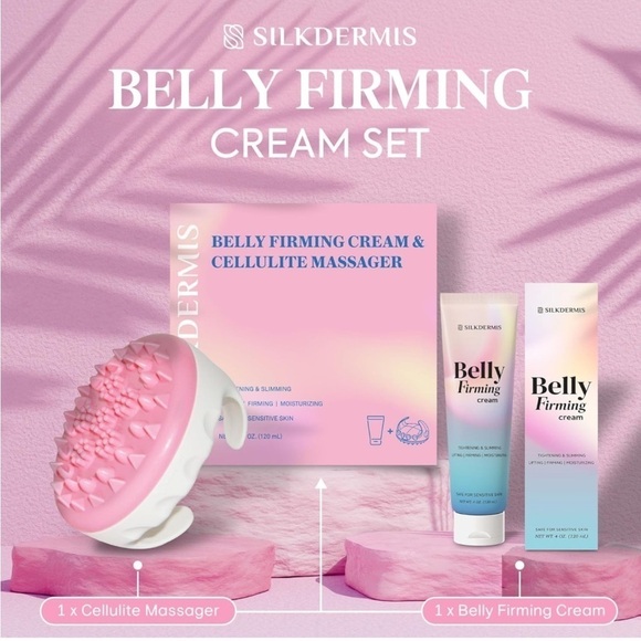 Brand New Belly Firming Cream & Anti-Cellulite Massager Skin Tightening Slimming - Picture 2 of 14
